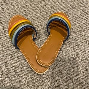 Madewell rainbow sandals
